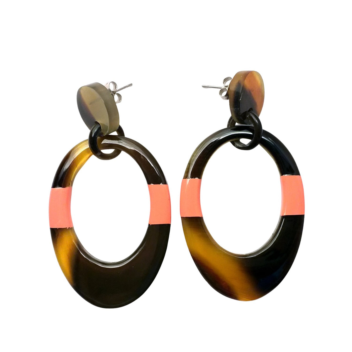 Handcrafted Buffalo Horn Earring 35