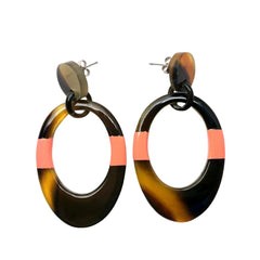 Handcrafted Buffalo Horn Earring 35
