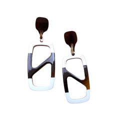 Handcrafted Buffalo Horn Earring 44