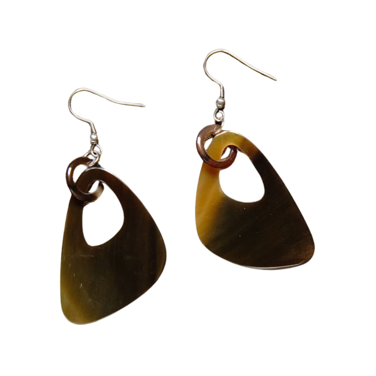 Handcrafted Buffalo Horn Earring 50