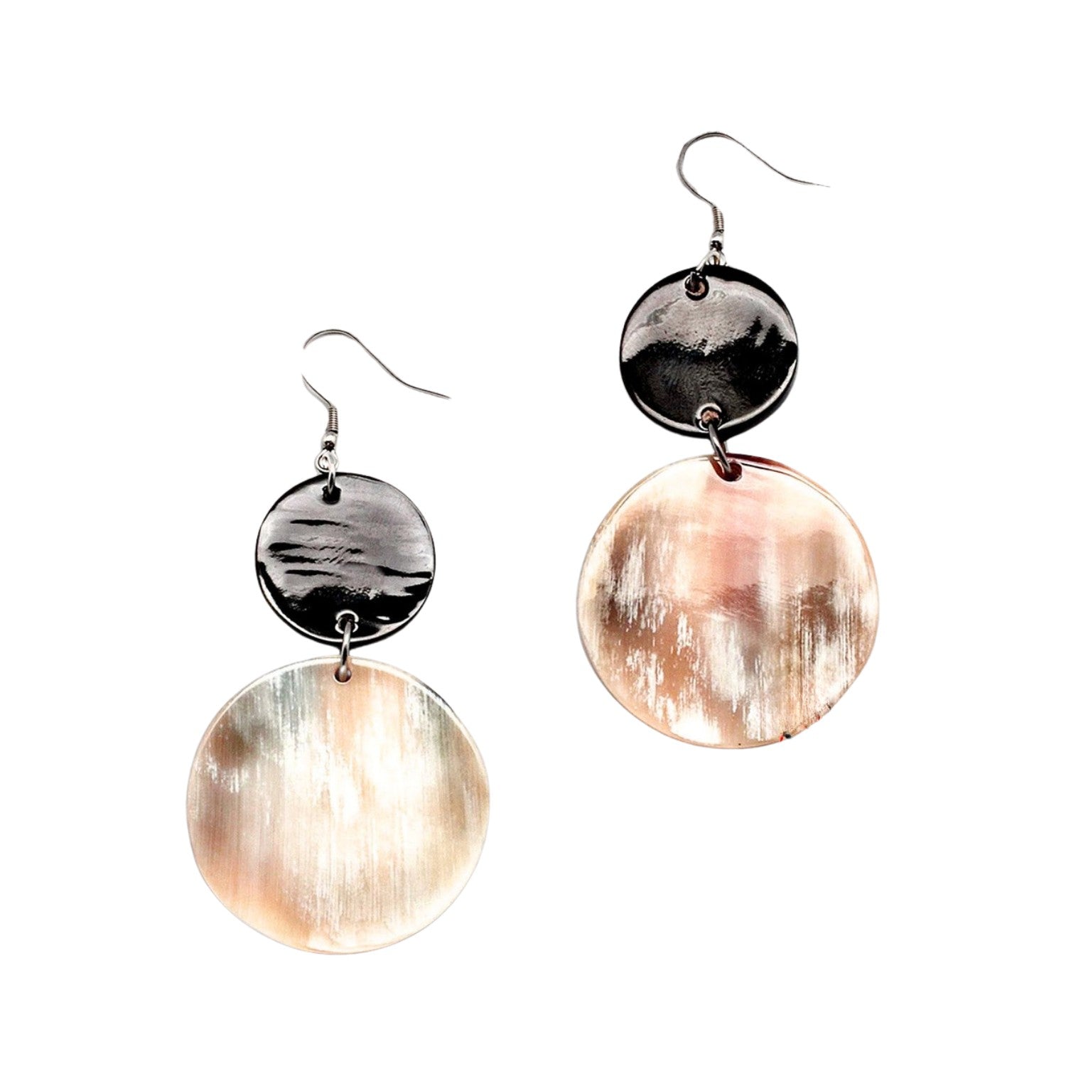 Handcrafted Buffalo Horn Earring 52