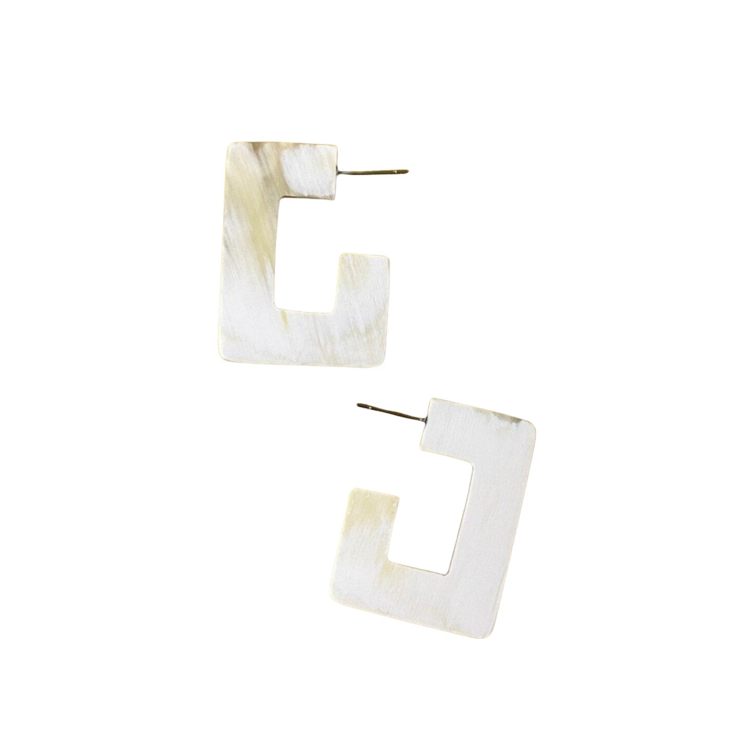 Handcrafted Buffalo Horn Earring 54