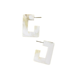 Handcrafted Buffalo Horn Earring 54
