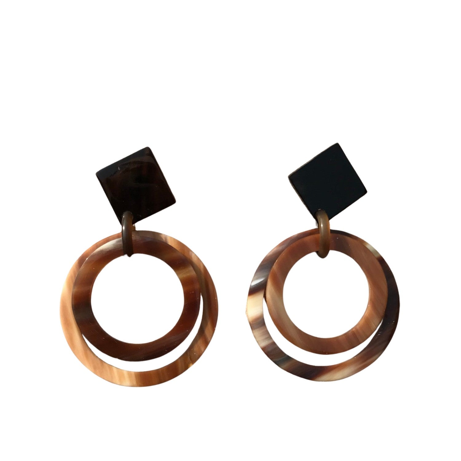 Handcrafted Buffalo Horn Earring 56