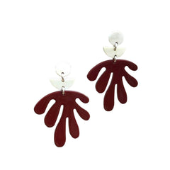Handcrafted Buffalo Horn Earring 58