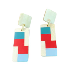 Handcrafted Buffalo Horn Earring 65