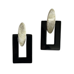 Handcrafted Buffalo Horn Earring 68