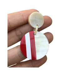 Handcrafted Buffalo Horn Earring 72