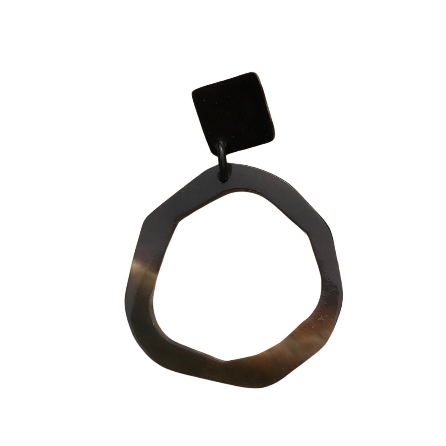 Handcrafted Buffalo Horn Earring 73