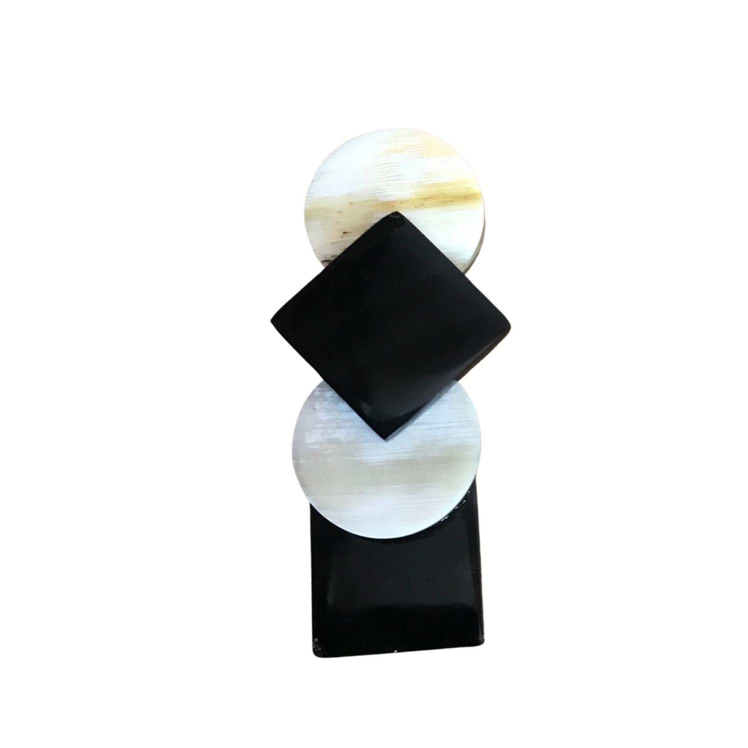 Handcrafted Buffalo Horn Earring 74