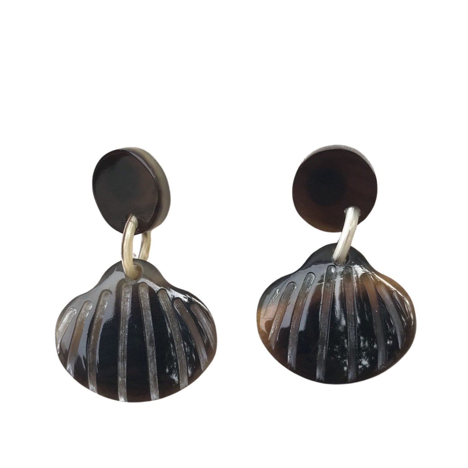 Handcrafted Buffalo Horn Earring 75