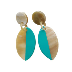 Handcrafted Buffalo Horn Earring 7