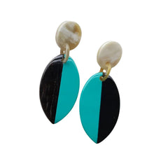 Handcrafted Buffalo Horn Earring 7