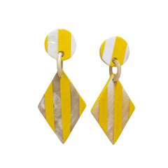 Handcrafted Buffalo Horn Earring