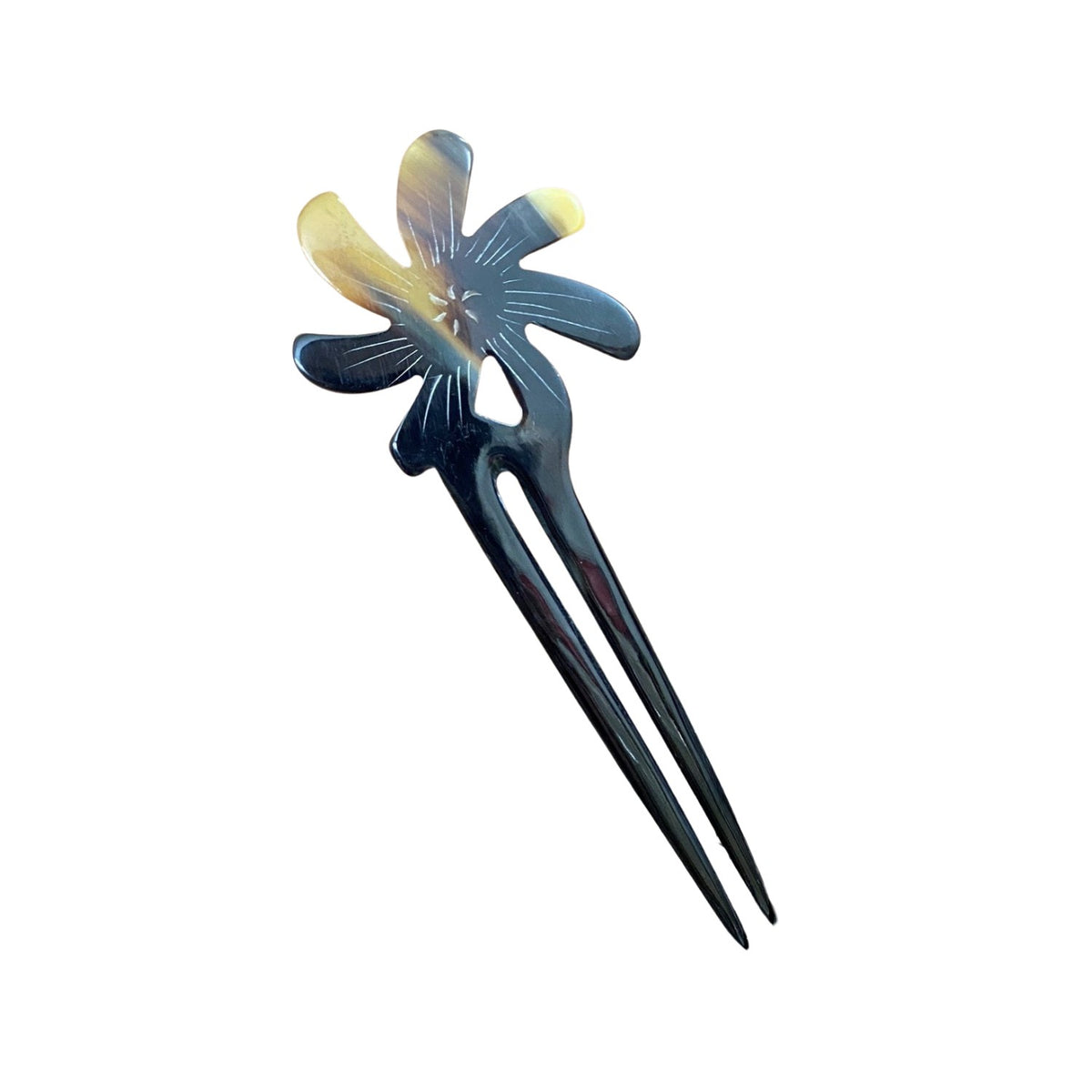 Handcrafted Buffalo Horn Hair Accessories 1