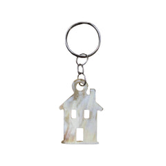 Handcrafted Buffalo Horn Hair Keychain