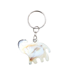 Handcrafted Buffalo Horn Hair Keychain