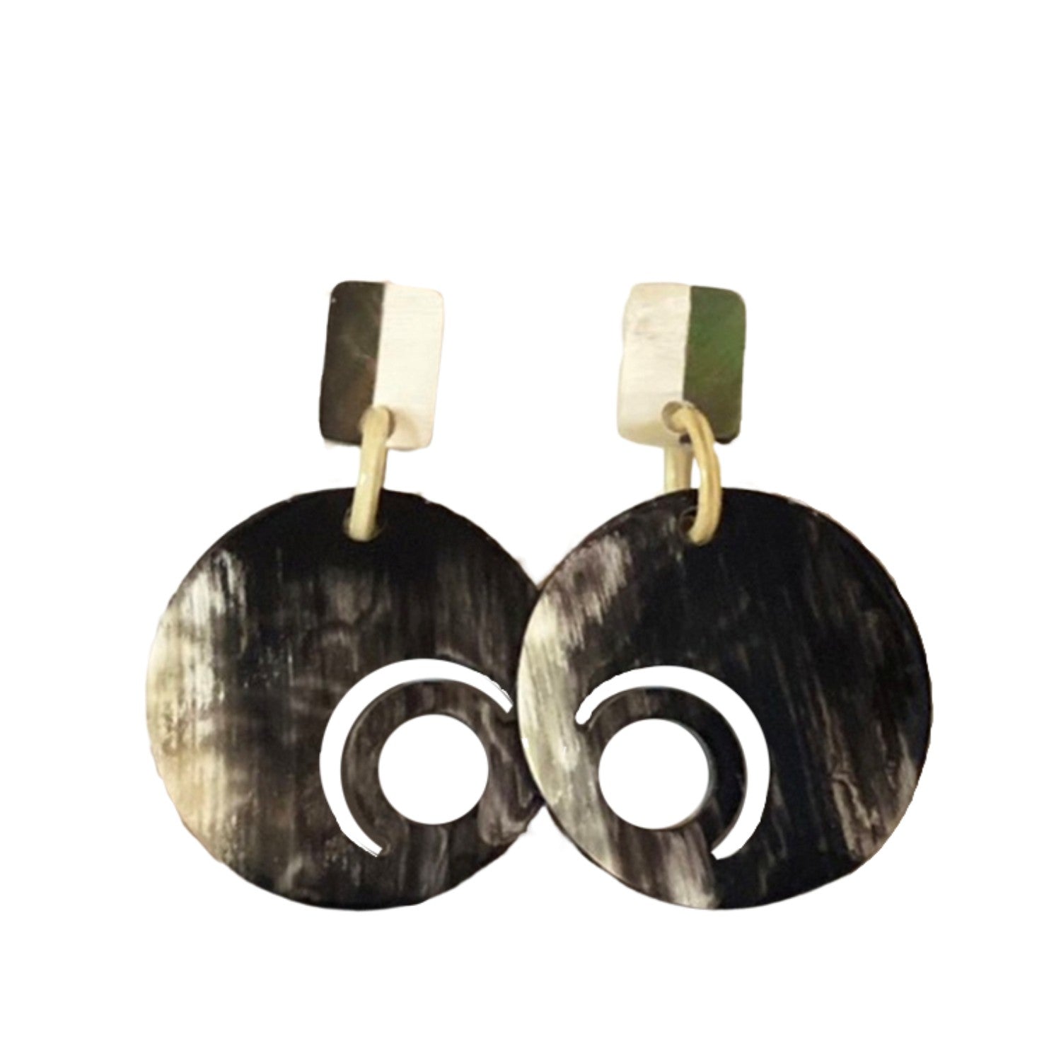 Handcrafted Buffalo Horn Luxury Earring
