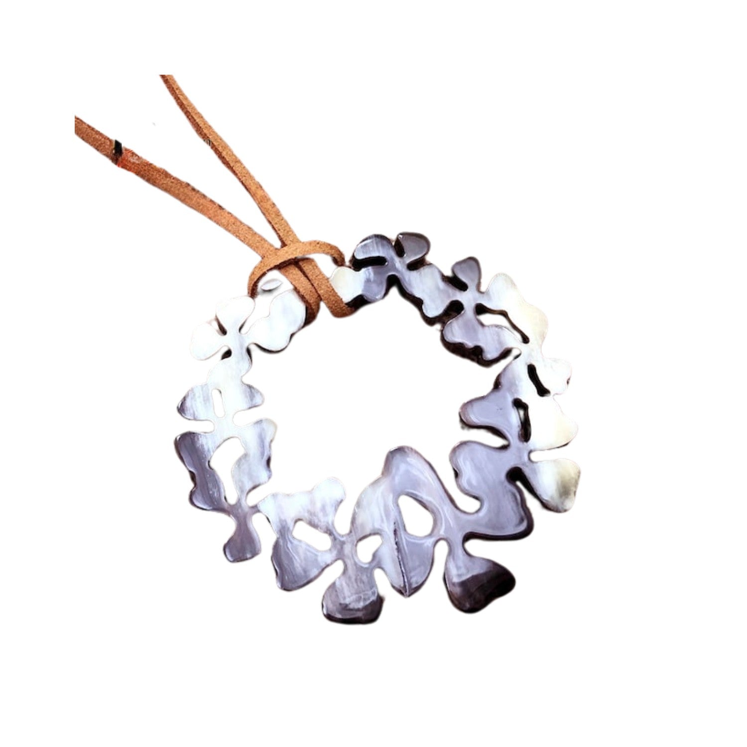 Handcrafted Buffalo Horn Pendant 11
