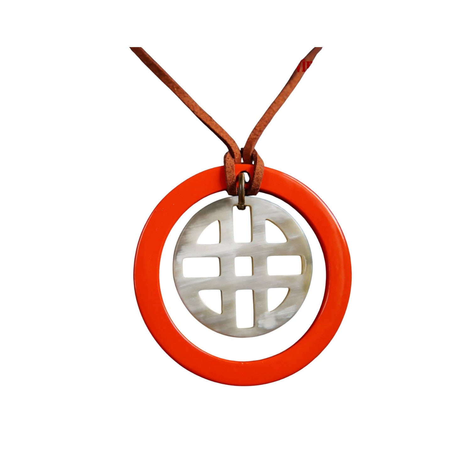 Handcrafted Buffalo Horn Pendant 14