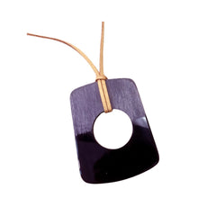 Handcrafted Buffalo Horn Pendant 22