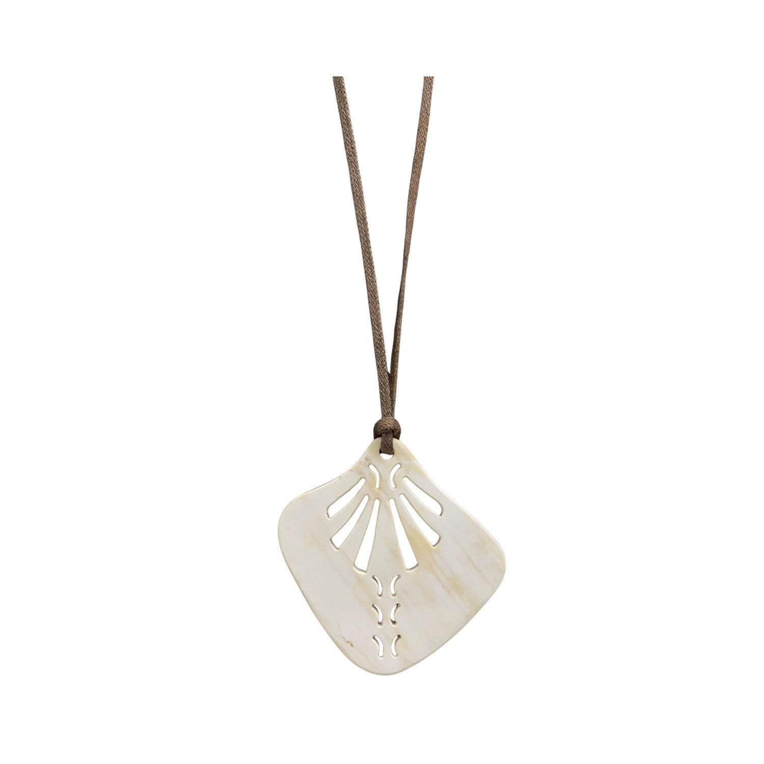 Handcrafted Buffalo Horn Pendant 40