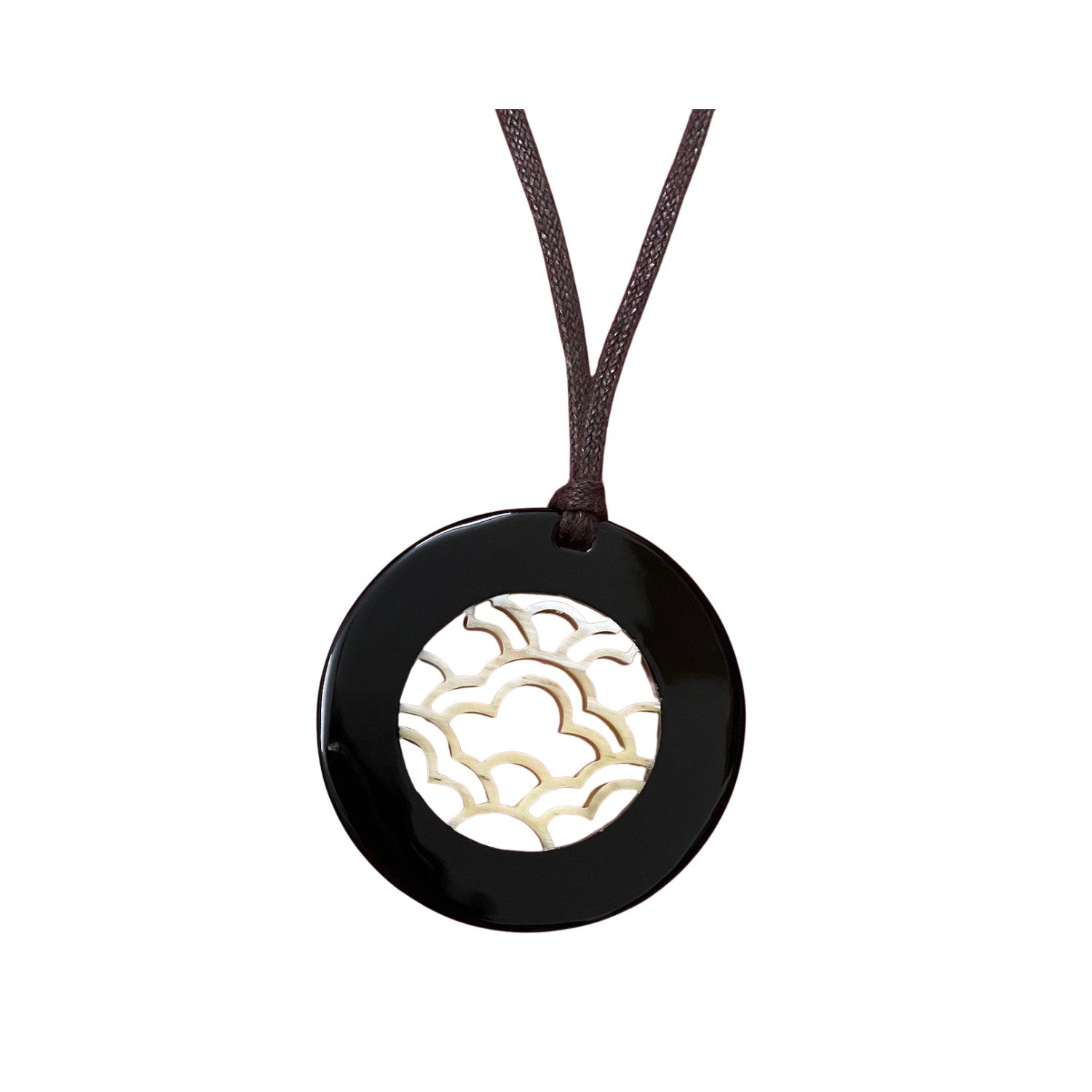 Handcrafted Buffalo Horn Pendant 44