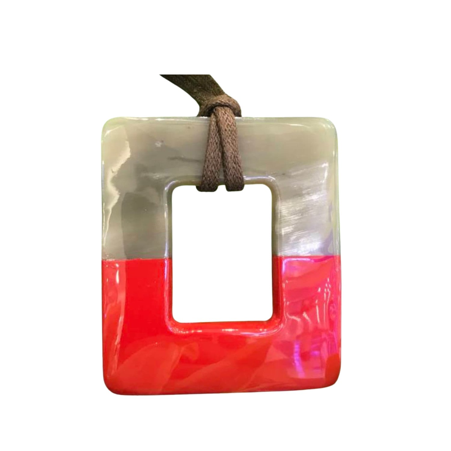 Handcrafted Buffalo Horn Pendant 45