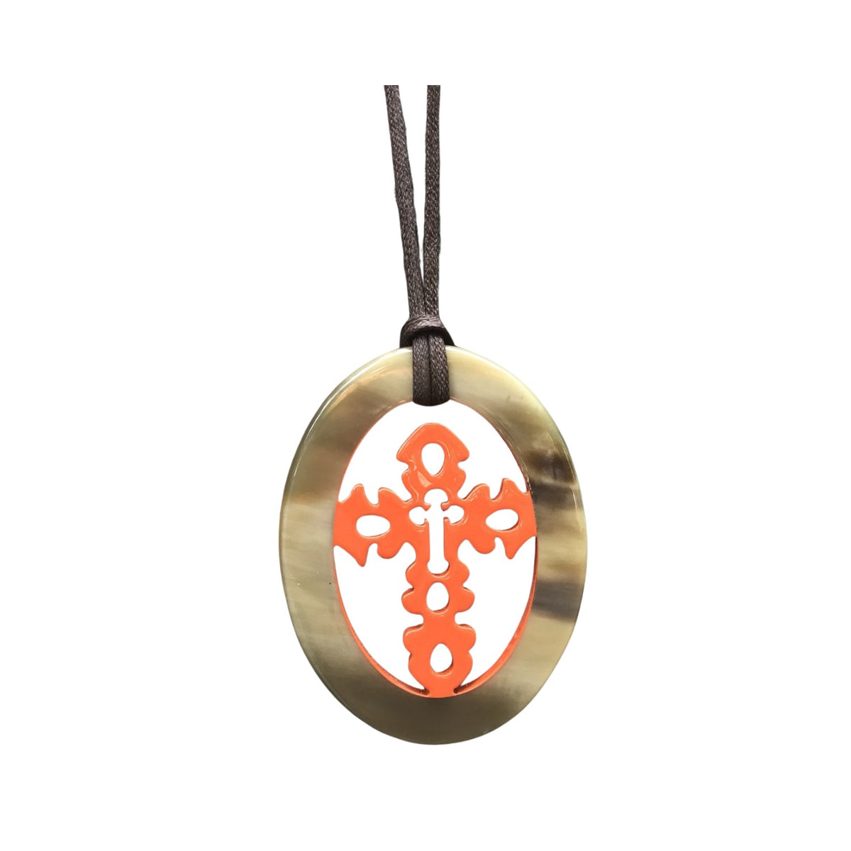 Handcrafted Buffalo Horn Pendant 47