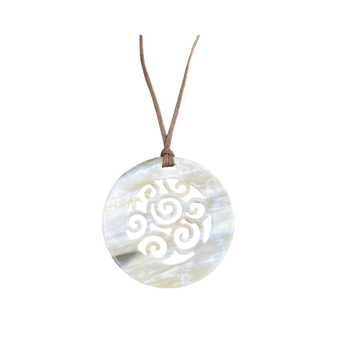 Handcrafted Buffalo Horn Pendant 60