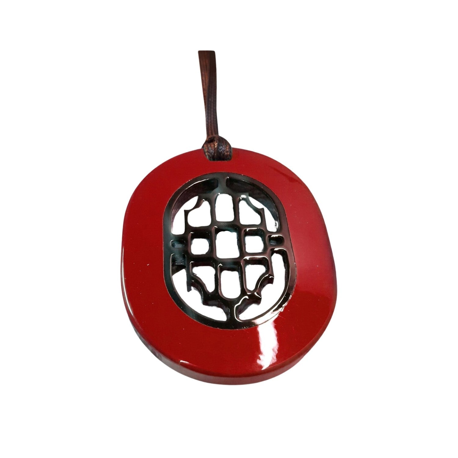 Handcrafted Buffalo Horn Pendant 7