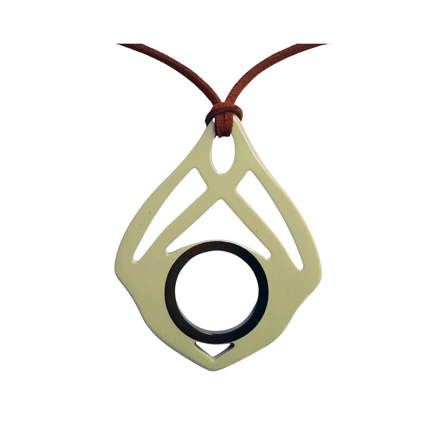 Handcrafted Buffalo Horn Pendant 9