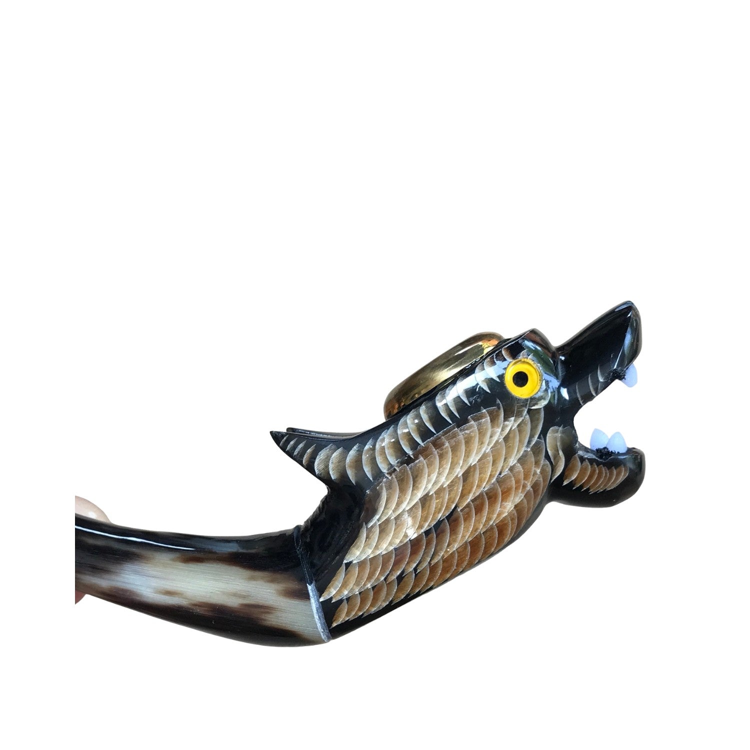 Handcrafted Buffalo Horn Pipes 2