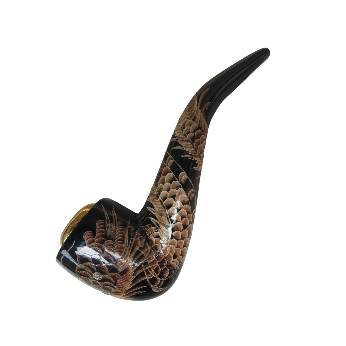 Handcrafted Buffalo Horn Pipes