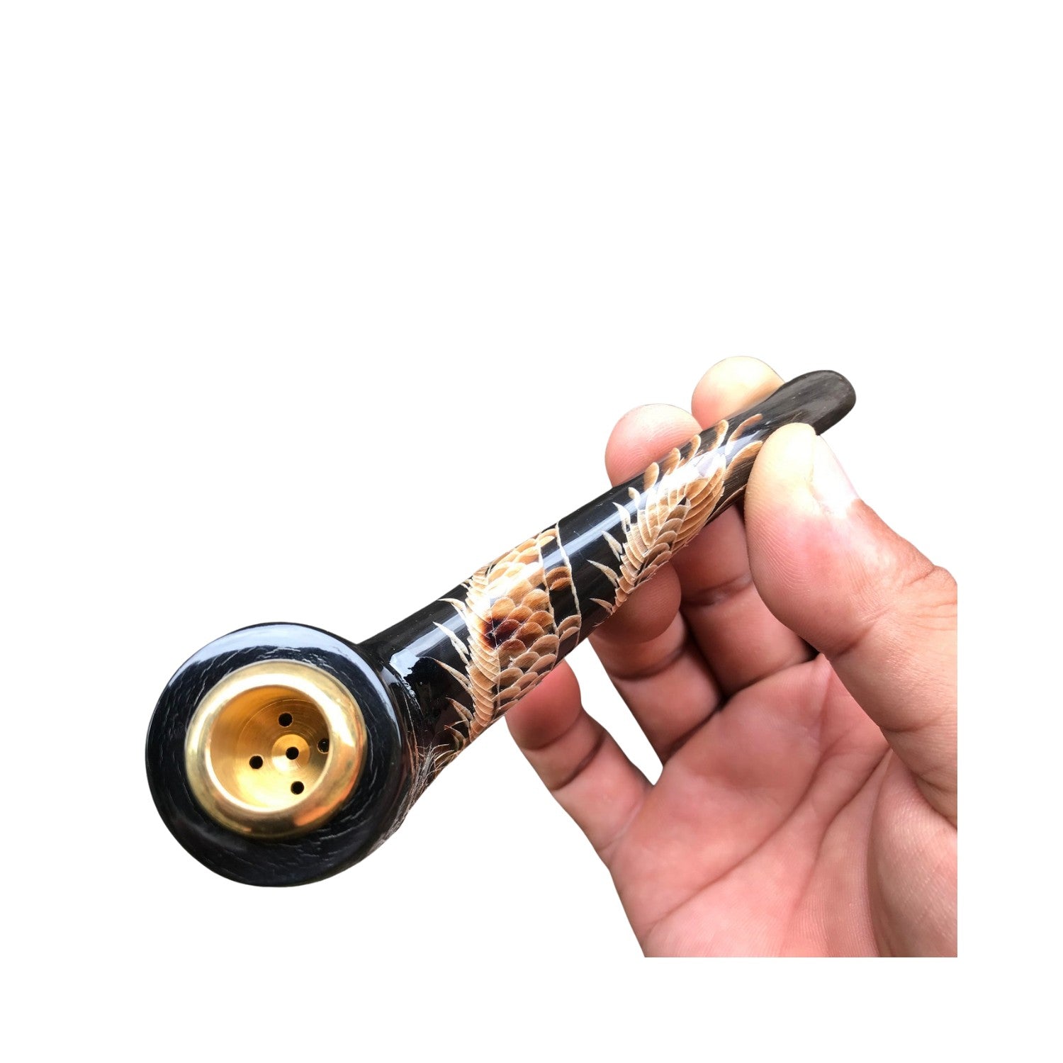 Handcrafted Buffalo Horn Pipes