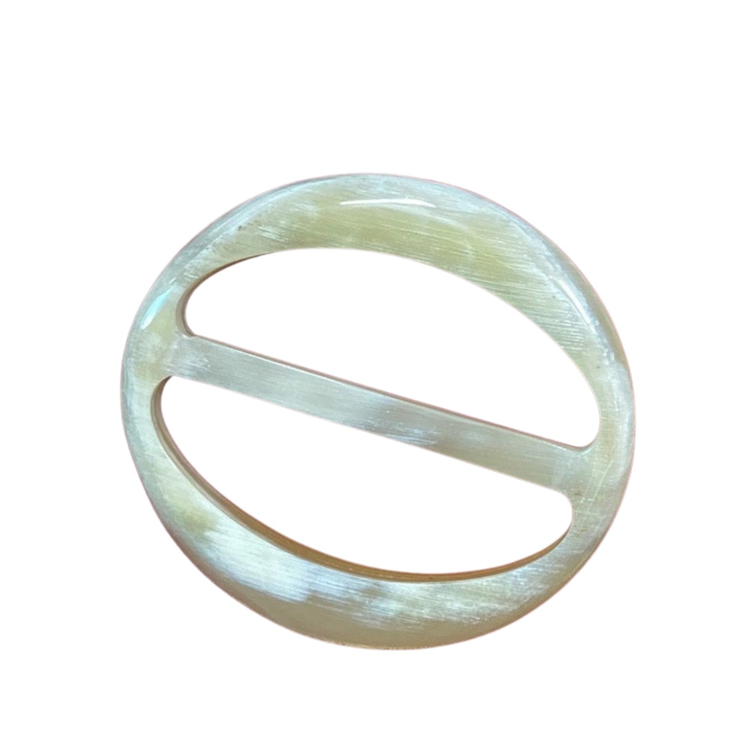 Handcrafted Buffalo Horn Scarf Ring