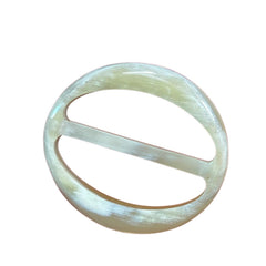 Handcrafted Buffalo Horn Scarf Ring