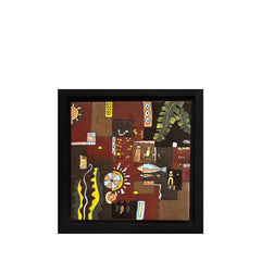 Handcrafted Ceramic Abstract Paintings 2