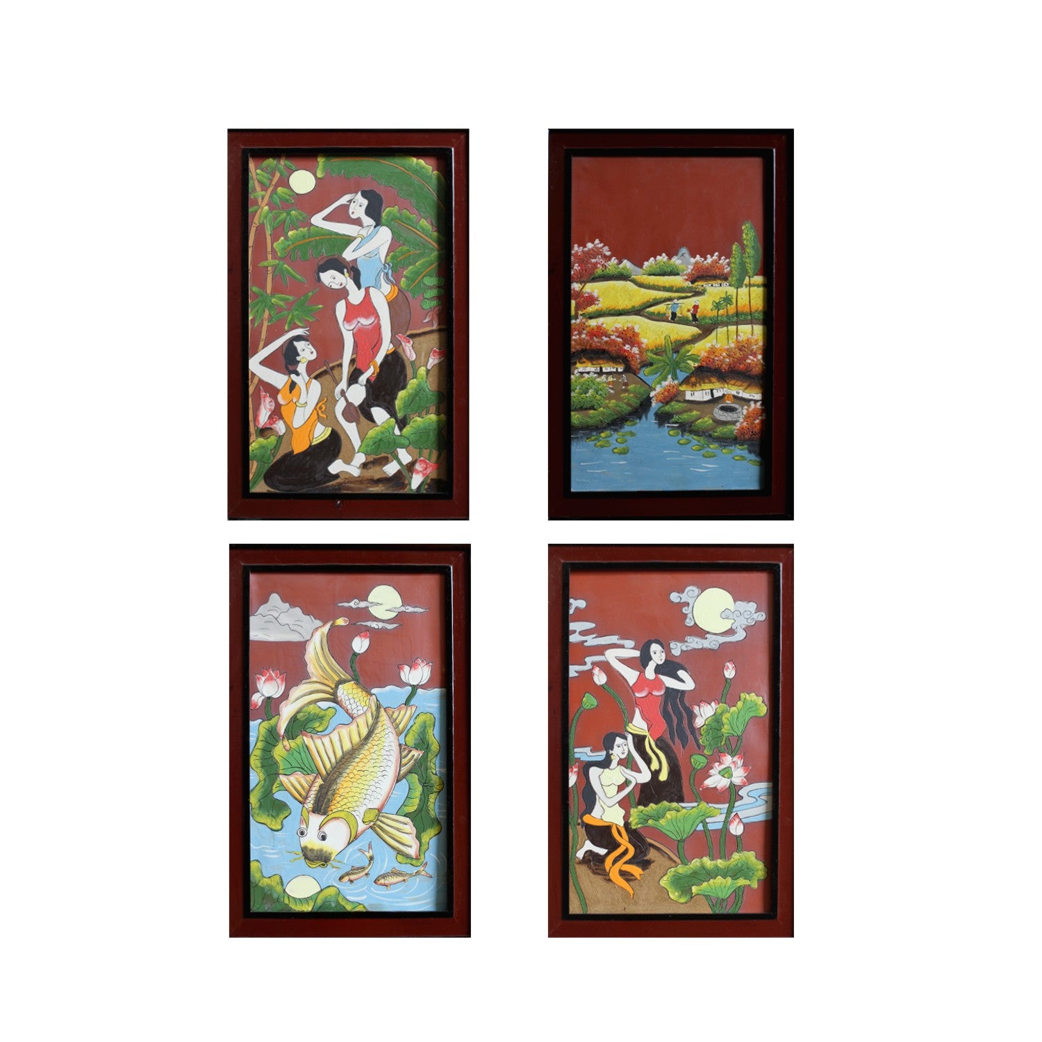Handcrafted Ceramic Paintings 11
