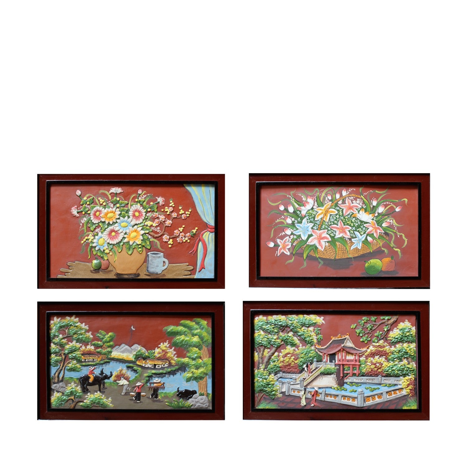 Handcrafted Ceramic Paintings 12