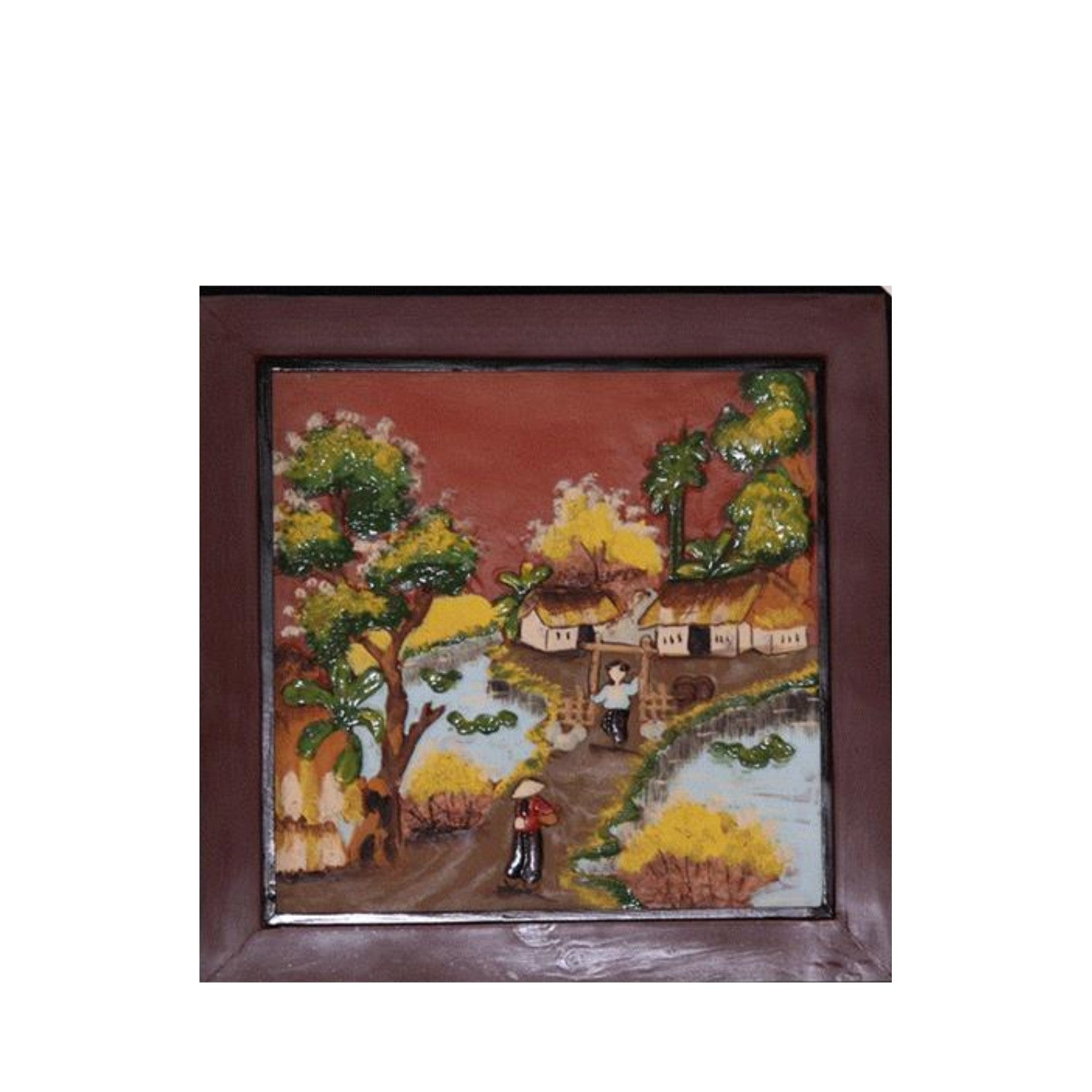 Handcrafted Ceramic Paintings 15