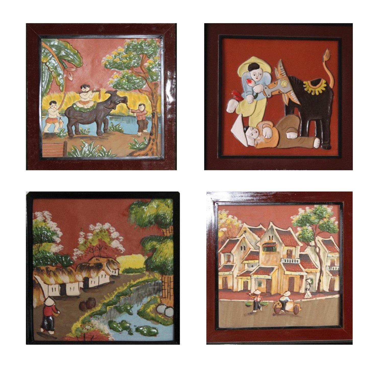 Handcrafted Ceramic Paintings 19