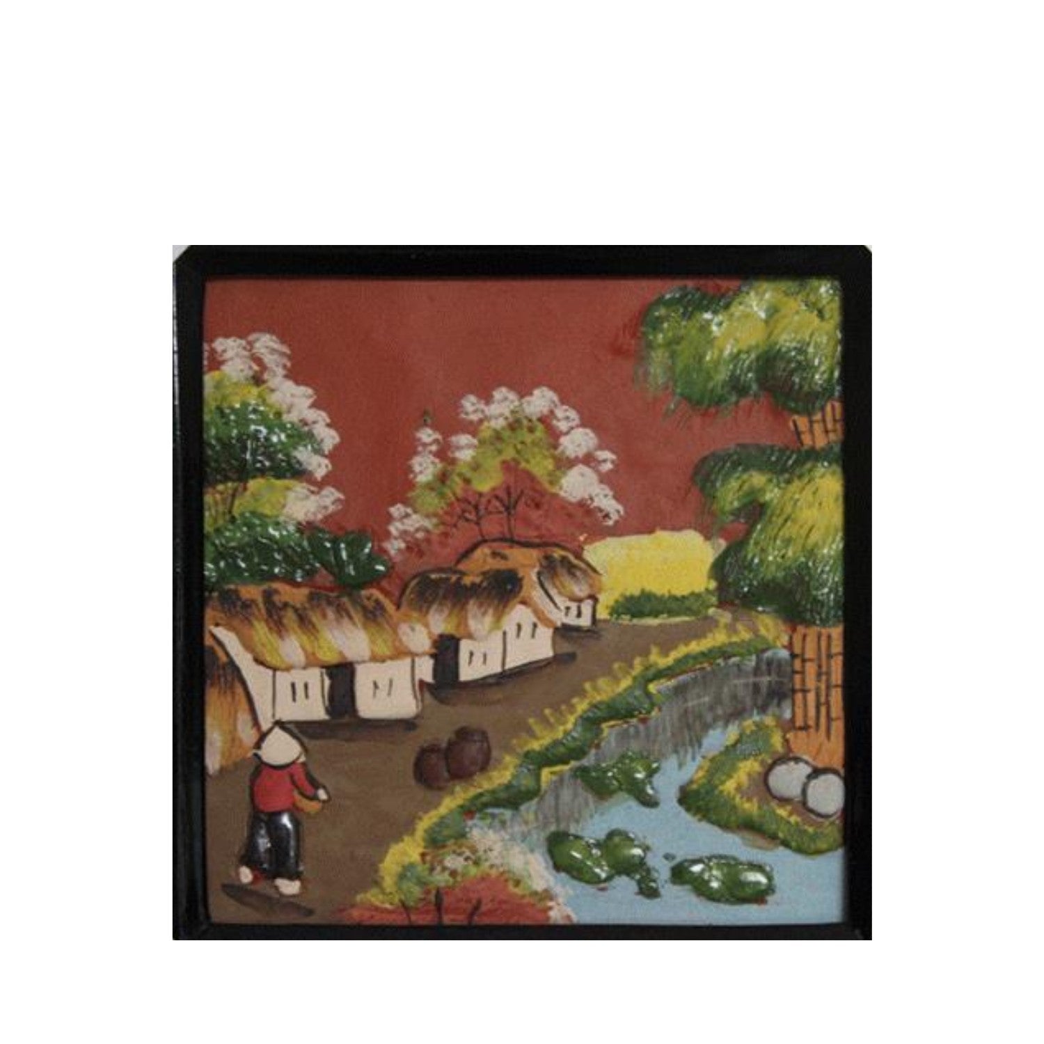 Handcrafted Ceramic Paintings 19