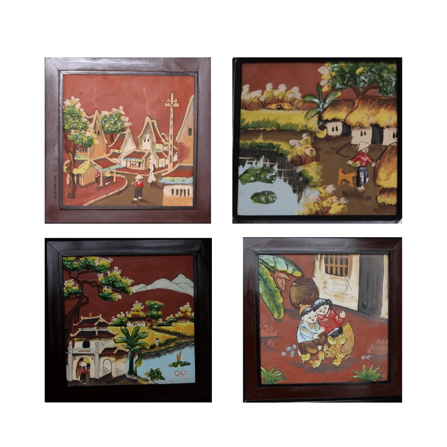 Handcrafted Ceramic Paintings 18