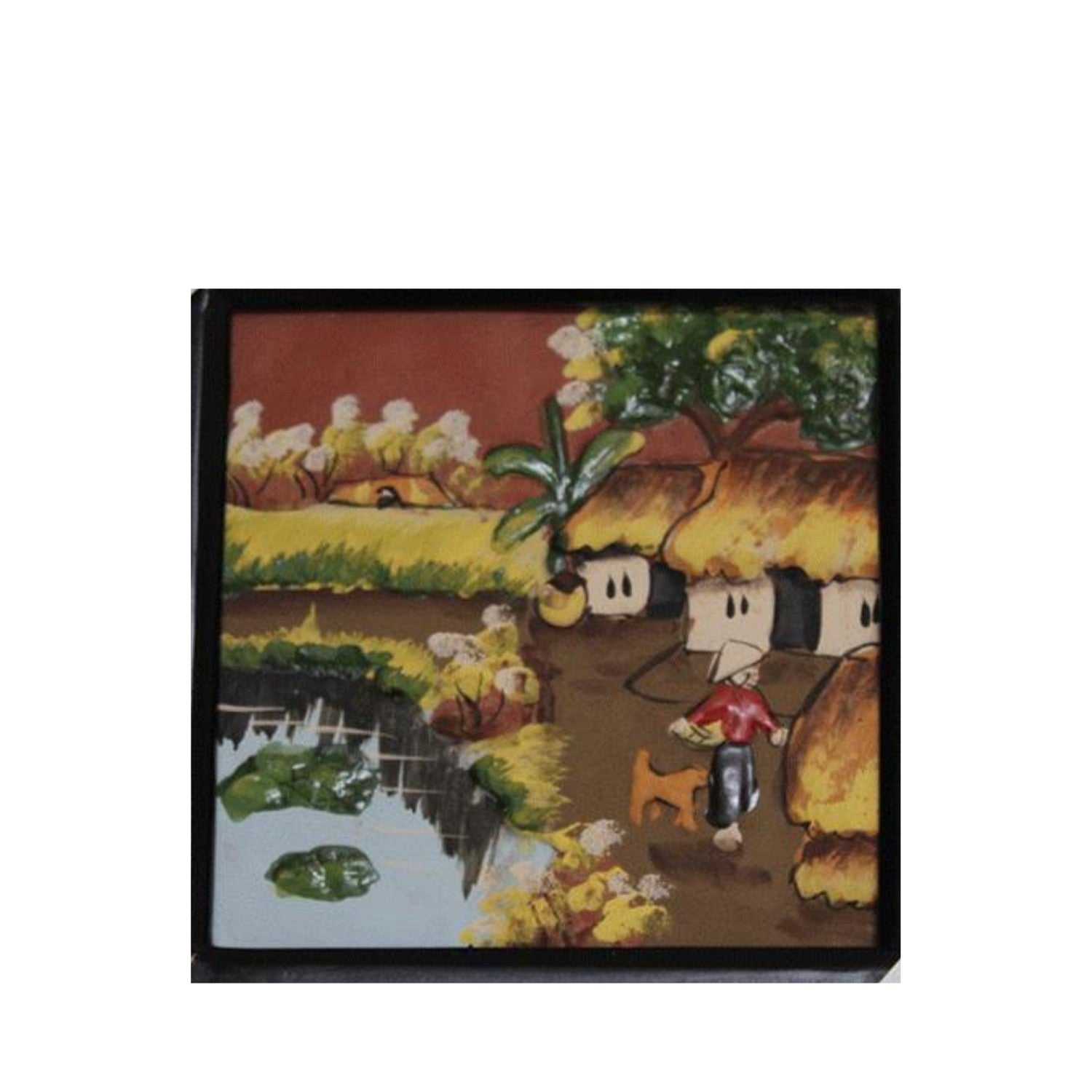 Handcrafted Ceramic Paintings 18