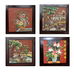 Handcrafted Ceramic Paintings 17