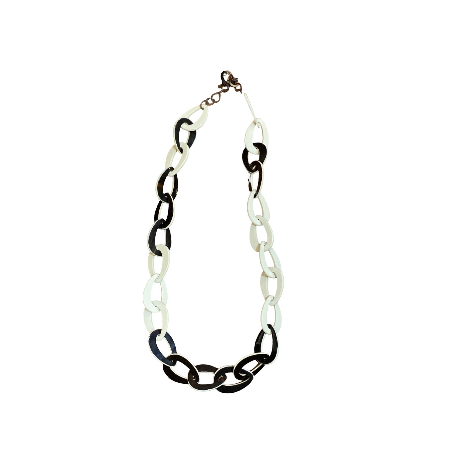 Handcrafted Lacquer Horn Necklace