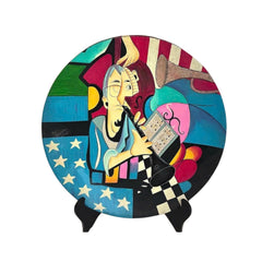 Handcrafted Lacquer Plates 10