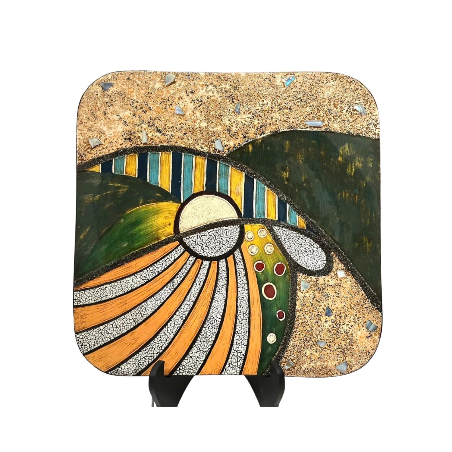 Handcrafted Lacquer Plates 25