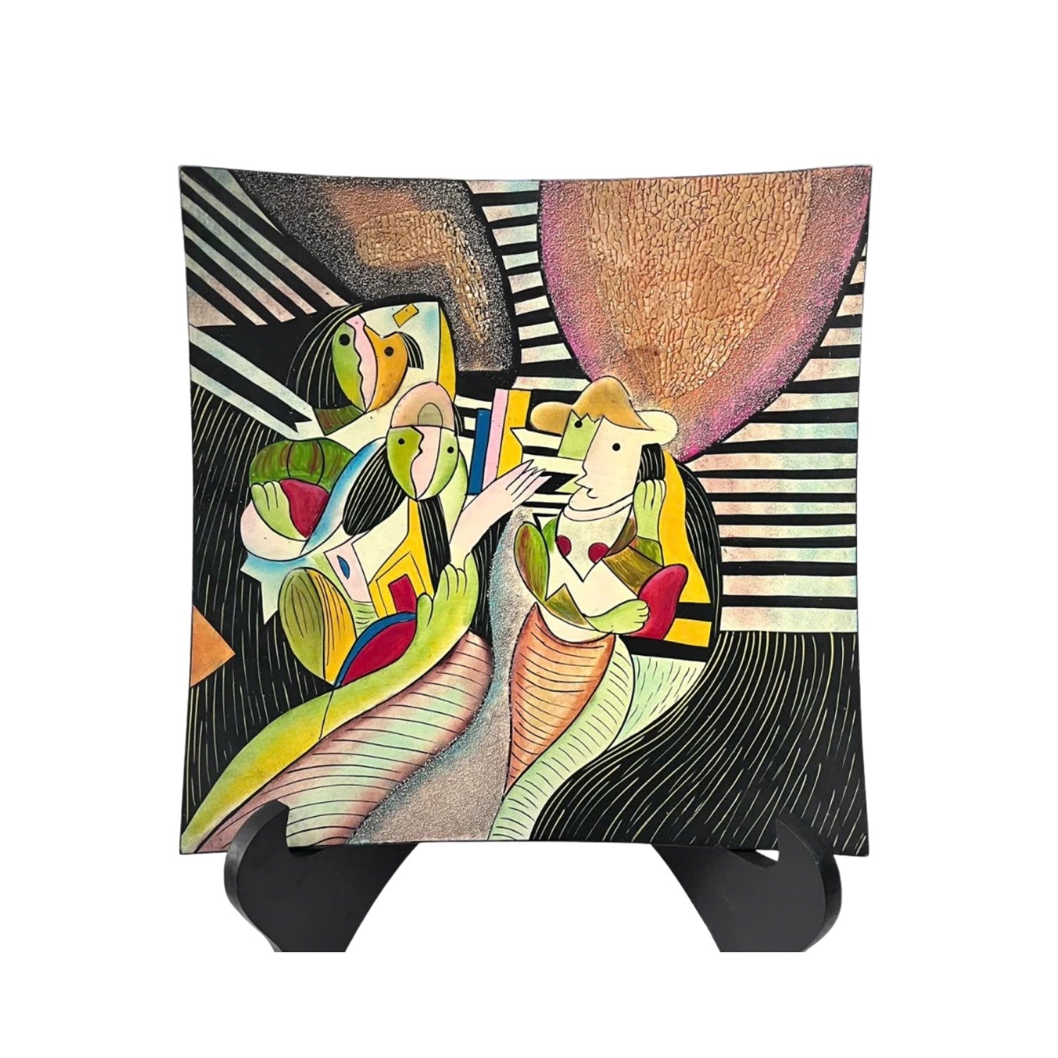 Handcrafted Lacquer Plates 28